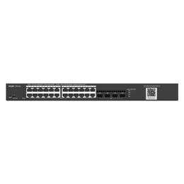 RUIJIE REYEE RG-NBS3100-24GT4SFP-P 24 PORT 10/100/1000 +4SFP POE 370W  YONETILIR