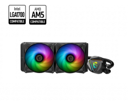 MSI MAG CORELIQUID 2x12CM ARGB FAN 1700/AM5 SIVI SOGUTUCU (CORELIQUID 240R V2)