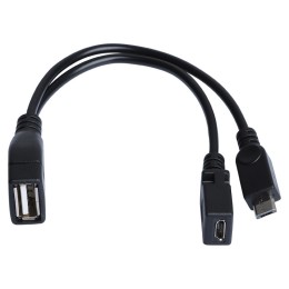 DARK MICRO USB ERKEK - USB2.0 DISI OTG Y KABLO (DK-CB-MICROTG2Y)