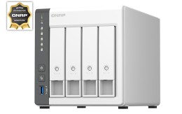 QNAP TS-433-4G 4GB 4 SLOT 1x2.5GBE PORT USB3.2 NAS DEPOLAMA UNITESI