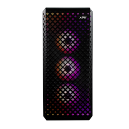 XPG DEFENDER PRO USB3.0 3x12CM ARGB FAN PENCERELI E-ATX SIYAH KASA