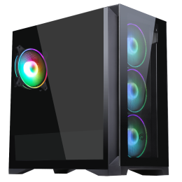 FRISBY FC-9450G 750W 80+BRONZE USB3.0 4x12CM RGB FAN MID TOWER E-ATX SIYAH KASA