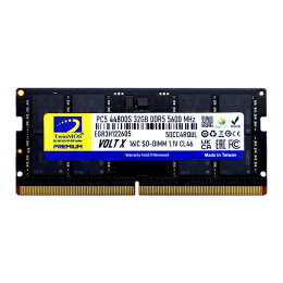 32 GB DDR5 5600MHz TWINMOS VOLTX CL46 1.1V SODIMM (TMD532GB5600S46)