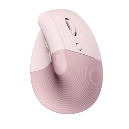 LOGITECH LIFT SESSIZ KABLOSUZ ERGONOMIK DIKEY MOUSE PEMBE (910-006478)