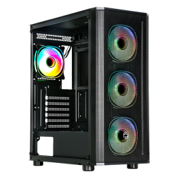 FRISBY CM-105 650W 80+ USB3.0 4x12CM FAN PENCERELI ATX KASA SIYAH