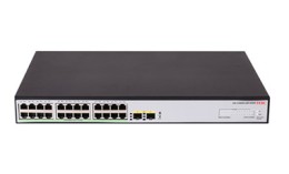 H3C S1600V2-26P-HPWR 24 PORT 10/100/1000 370W POE +2SFP YONETILEBILIR SWITCH