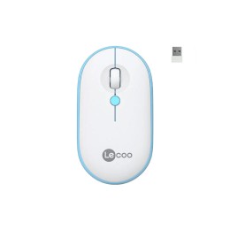LECOO WS212 USB KABLOSUZ MOUSE BEYAZ-MAVİ
